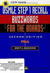 Buy Usmle Step Recall Pda Buzzwords For The Boards Powered By