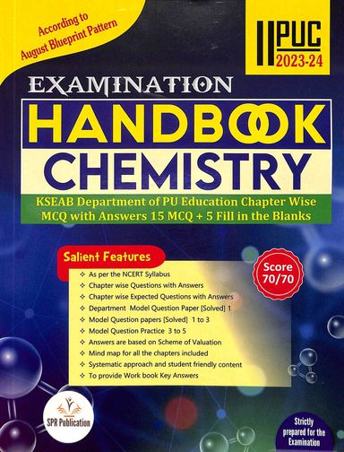 Buy Spr Star Series Chemistry Puc For Examination Handbook