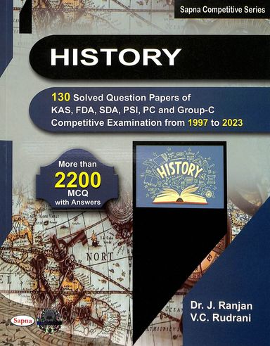 Buy History Solved Question Papers Of Kas Fda Sda Psi Pc Group C