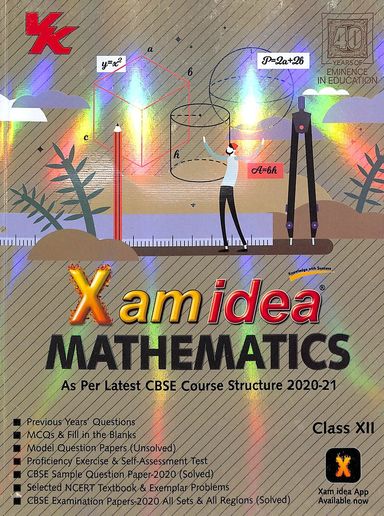 Buy Xam Idea Mathematics Class For Cbse Book Na