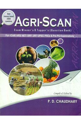 Buy Agri Scan Icar/Ars/Net/Srf/Jrf/Upsc/Pscs/Pre Pg Examinations book ...