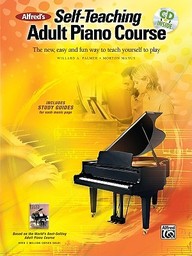 Alfred's Self-Teaching Adult Piano Course: The New, Easy And Fun Way To Teach Yourself To Play( Book & Cd)