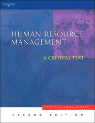 Human Resource Management: A Critical Text