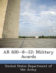Buy Ar 600 8 22 Military Awards Book United States Department Of The Army Sapnaonline Com India
