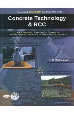 Buy Concrete Technology & Rcc 5 Sem Diploma Be B Tech book : Hs