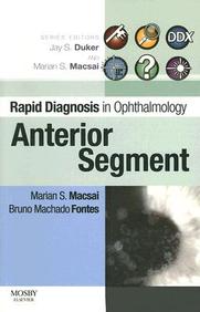 Rapid Diagnosis In Ophthalmology Series: Anterior Segment (Rapid Diagnoses In Ophthalmology)