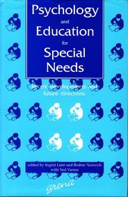 Psychology and Education for Special Needs: Recent Developments and Future Directions