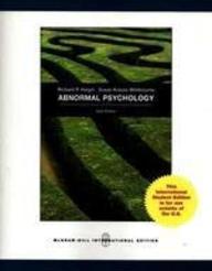 Abnormal Psychology: Clinical Perspectives On Psychological Disorders