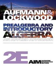 Prealgebra And Introductory Algebra: An Applied Approach
