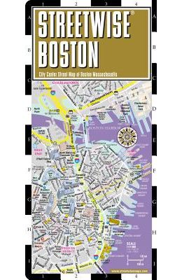 Buy Streetwise Boston Map - Laminated City Street Map of Boston ...