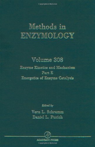 Enzyme Kinetics and Mechanisms, Part E, Energetics of Enzyme Catalysis, Volume 308 (Methods in Enzymology)