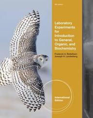 Laboratory Experiments for Introduction to General, Organic and Biochemistry