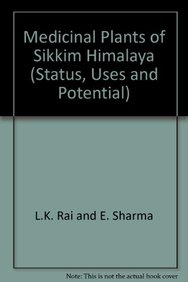 Medicinal plants of the Sikkim Himalaya: Status, usage, and potential (Himavikas occasional publication)