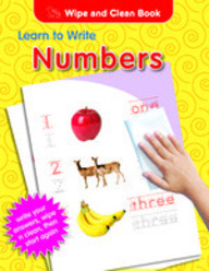 Learn To Write Numbers - Wipe & Clean Book