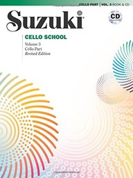 Suzuki Cello School, Vol 3: Cello Part, Book & CD