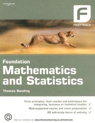 Foundation Mathematics And Statistics