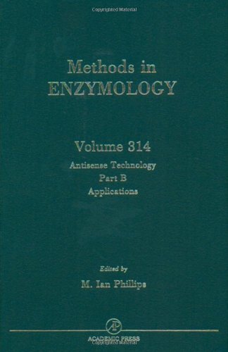 Antisense Technology, Part B: Applications, Volume 314 (Methods in Enzymology)