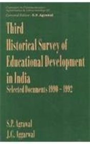 Third Historical Survey Of Educational Development In India : Select Documents 1990-1992