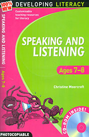 Developing Literacy: Speaking & Listening Ages 7-8 W/Cd