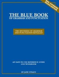 Buy The Blue Book Of Grammar And Punctuation The Mysteries - 