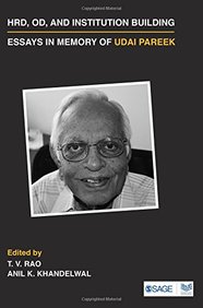 Hrd Od &  Institution Building Essays In Memory Of Udai Pareek