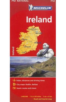 Buy Michelin Ireland Road and Tourist Map book : Michelin Travel ...