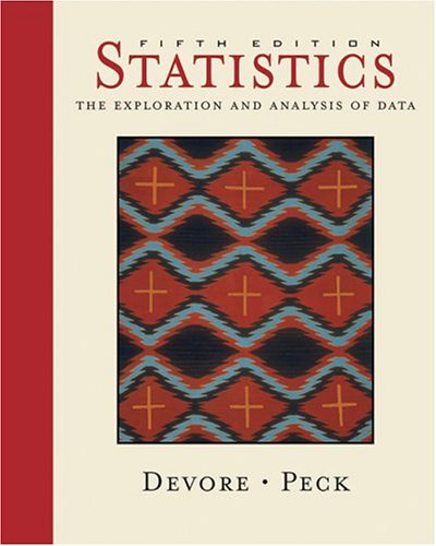 Statistics: The Exploration and Analysis of Data (with CD-ROM, InfoTracÂ®, and Internet Companion)