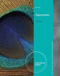 Trigonometry International ed of 9th revised ed Edition