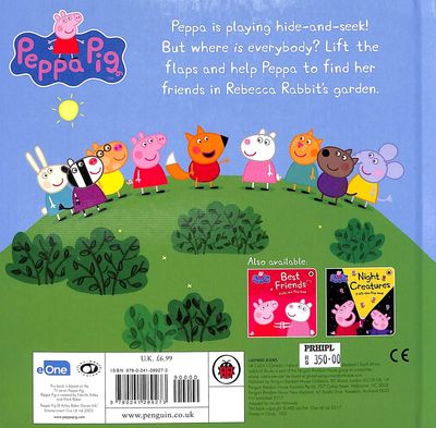 Buy Peppa Pig: Hide & Peek - A Lift-The-Flap Book book