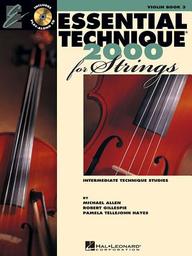 Essential  Technique 2000 Violin Book 3 Bk/CD