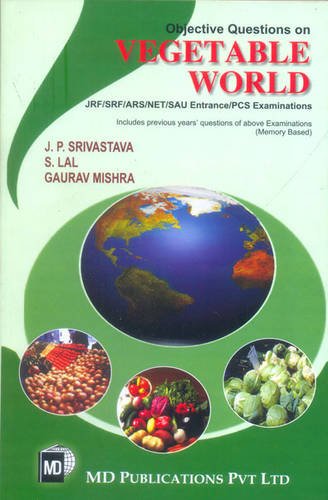Objective Questions On Vegetable World : Jrf Srf Ars Net Sau Entrance Pcs Examinations