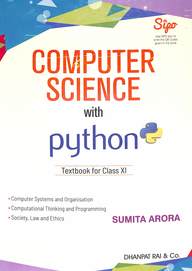 Buy Computer Science With Python Textbook For Class 11 - Cbse With ...