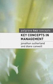 Key Concepts In Management (Palgrave Key Concepts)