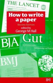 How To Write A Paper