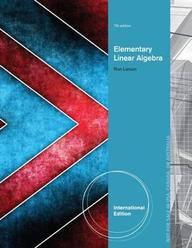 Elementary Linear Algebra.