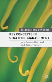 Key Concepts In Strategic Management (Palgrave Key Concepts)