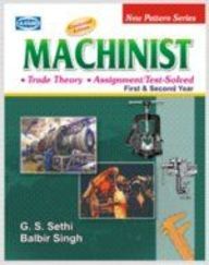 Machinist Trade Theory With Assignment/Test Solved Combined Edition For Semester 1,2,3 & 4