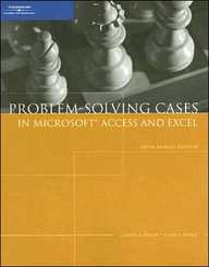 Problem-Solving Cases In Microsoft Access And Excel