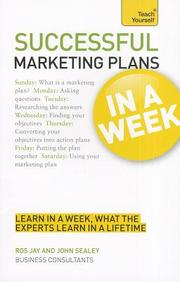 Successful Marketing Plans In A Week : Teach Yourself