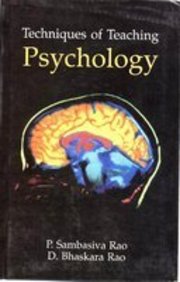 Techniques Of Teaching Psychology