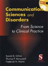 Communication Sciences And Disorders: From Research To Clinical Practice, Introduction W/ Cd-Rom