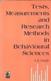 Buy Tests Measurements & Research Methods In Behavioural Sciences book ...