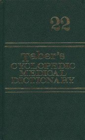 Tabers Cyclopedic Medical Dictionary