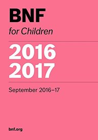 British National Formulary for Children 2016-2017