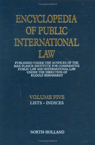 (Indices), Volume 5