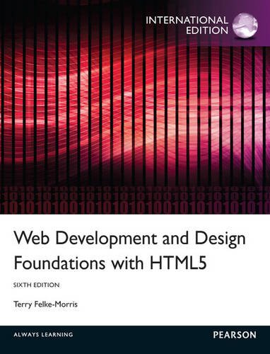 Web Development and Design Foundations with Html5