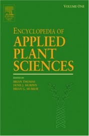 Ency Of Applied Plant Sciences Set Of 3 Vols
