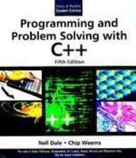 Programming & Problem Solving With C++