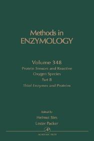 Protein Sensors And Reactive Oxygen Species, Part B: Thiol Enzymes And Proteins, Vol. 348