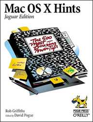 Mac Os X Hints: Jaguar Edition